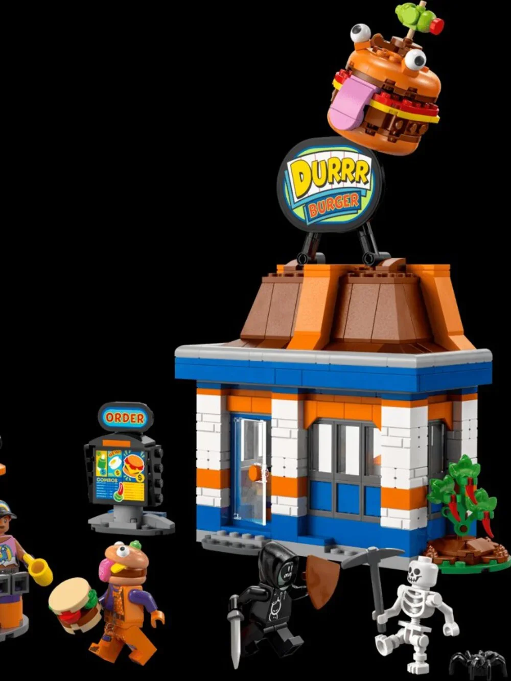 New & Sealed Lego Fortnite Durrr Burger Restaurant Set 77076